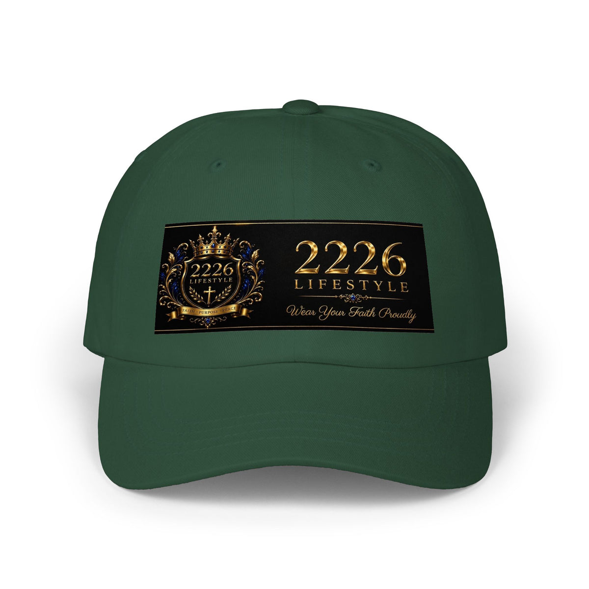 2226 Lifestyle Embroidered Dad Cap — Classic Crest Logo Hat