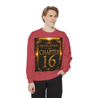 Revelation Chapter 16 Sweatshirt — "Judgment Begins" Apocalyptic Graphic