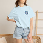 Pisces Zodiac T-Shirt — Blue Koi Fish Astrological Tee