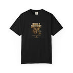 Built Different Lion Graphic T-Shirt — Motivational Vintage Crew Tee