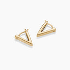 THE A'S (HUGGIE EARRINGS)