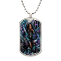 Hip-Hop Queen Pisces Zodiac Sign Luxury Dog Tag
