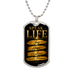 Speak Life Luxury Dog Tag