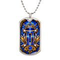 Gemini Zodiac Luxury Dog Tag