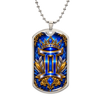 Gemini Zodiac Luxury Dog Tag
