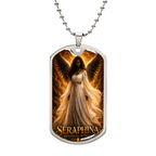 Seraphina Messenger of Light Dog Tag
