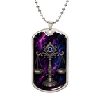 Libra Zodiac Luxury Dog Tag