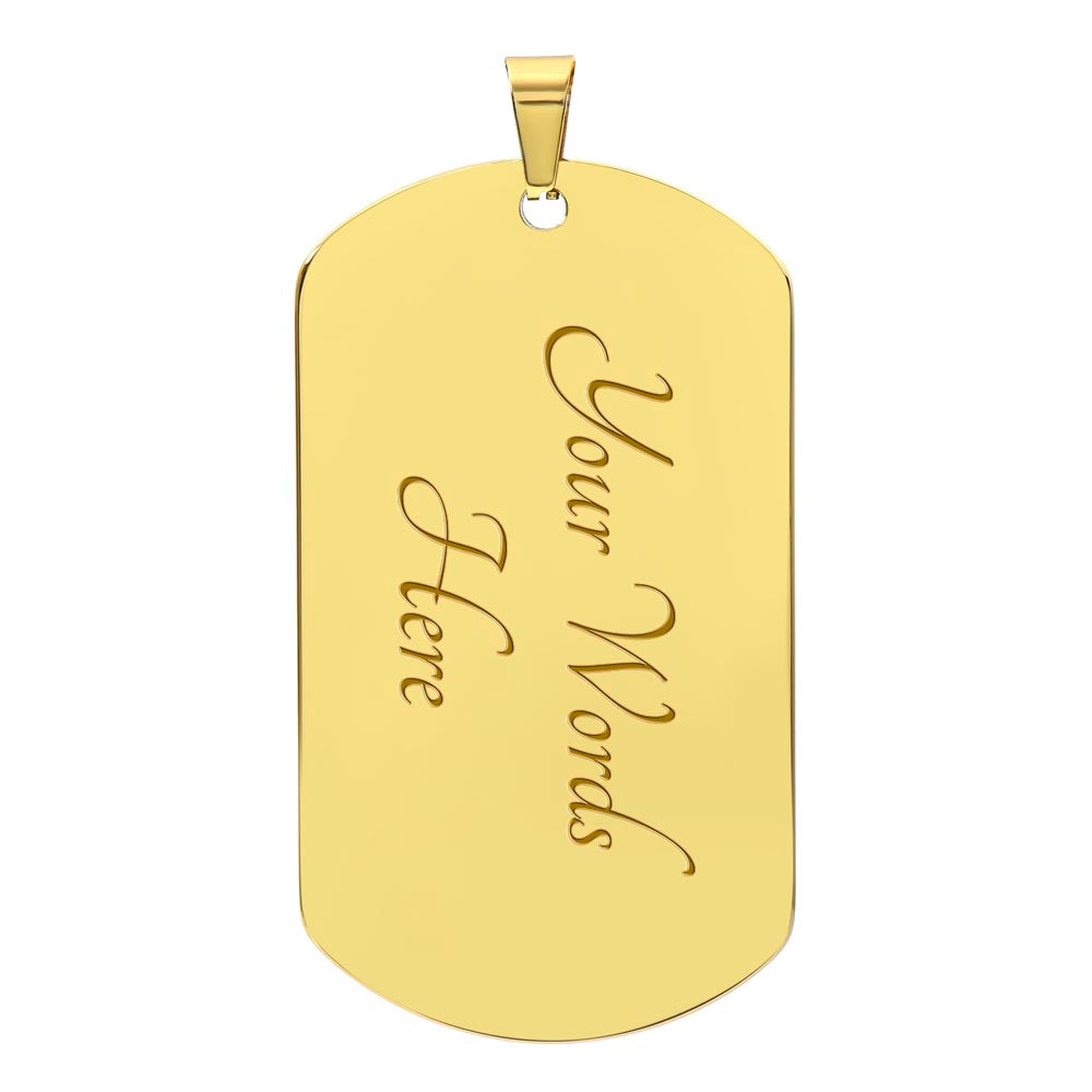 Cancer Zodiac Luxury Dog Tag