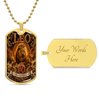 Leo Zodiac Luxury Dog Tag