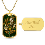 Virgo Zodiac Luxury Dog Tag