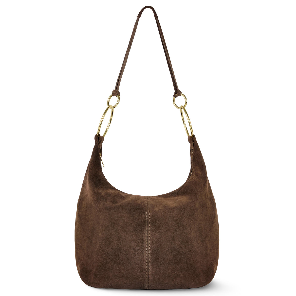 Italian Genuine Suede Hobo Bag | Belluno