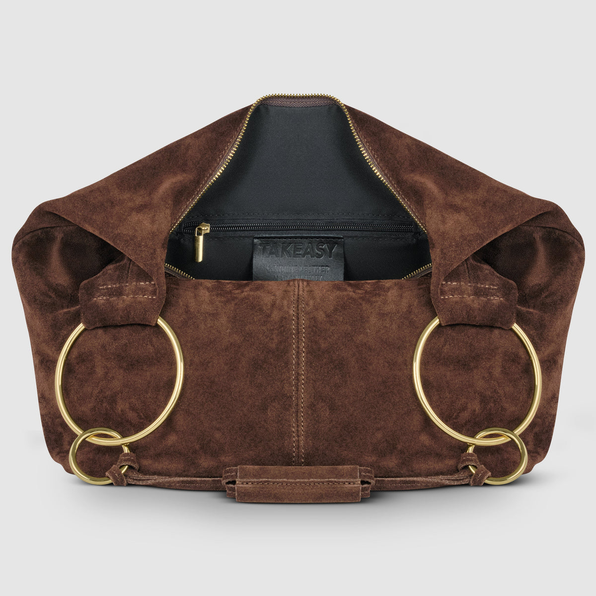 Italian Genuine Suede Hobo Bag | Belluno