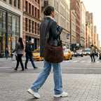 Italian Genuine Suede Hobo Bag | Belluno