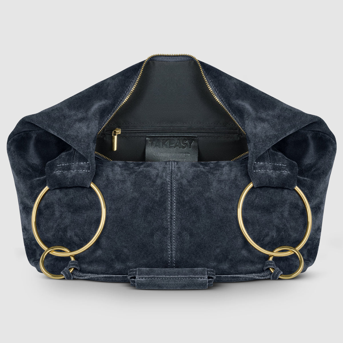 Italian Genuine Suede Hobo Bag | Belluno