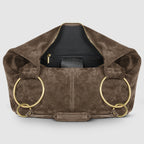 Italian Genuine Suede Hobo Bag | Belluno