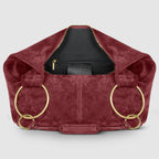 Italian Genuine Suede Hobo Bag | Belluno
